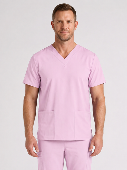 Men's Cura DualPocket Scrub Top