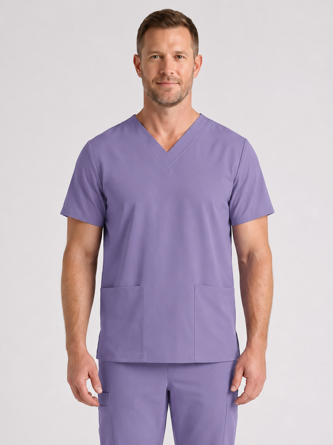 Men's Cura DualPocket Scrub Top