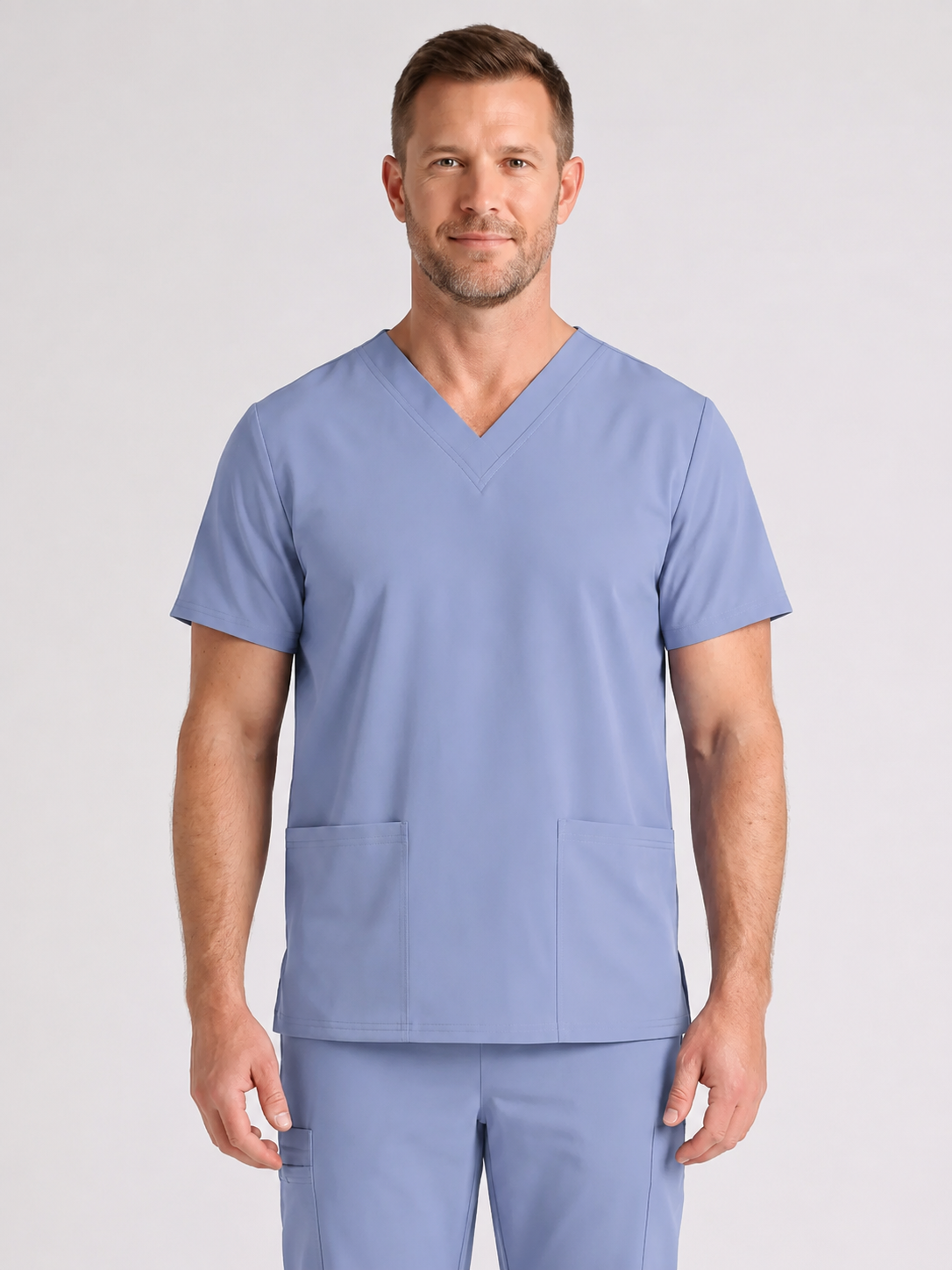 Men's Cura DualPocket Scrub Top