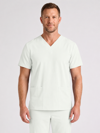Men's Cura DualPocket Scrub Top