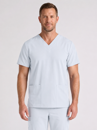 Men's Cura DualPocket Scrub Top