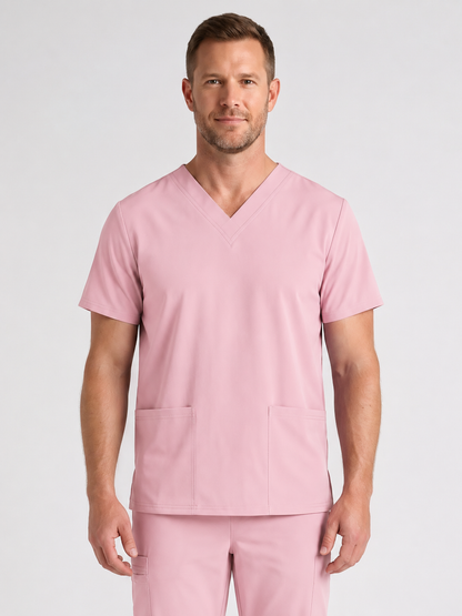 Men's Cura DualPocket Scrub Top