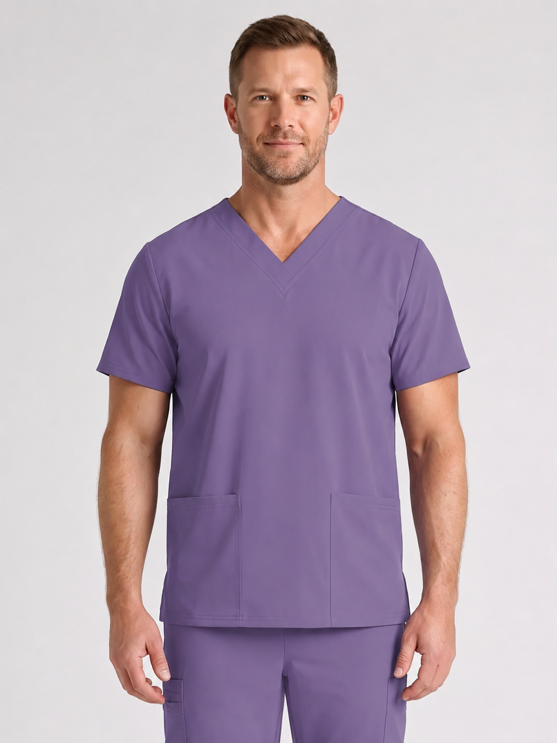 Men's Cura DualPocket Scrub Top