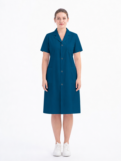 Women's Altair Classic Lab Coat - Aegis Coat Peacock Blue