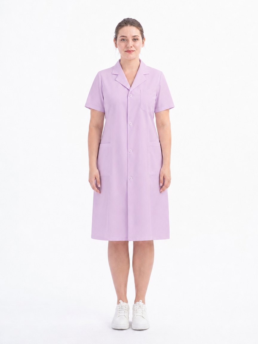 Women's Altair Classic Lab Coat - Cotura Mauve