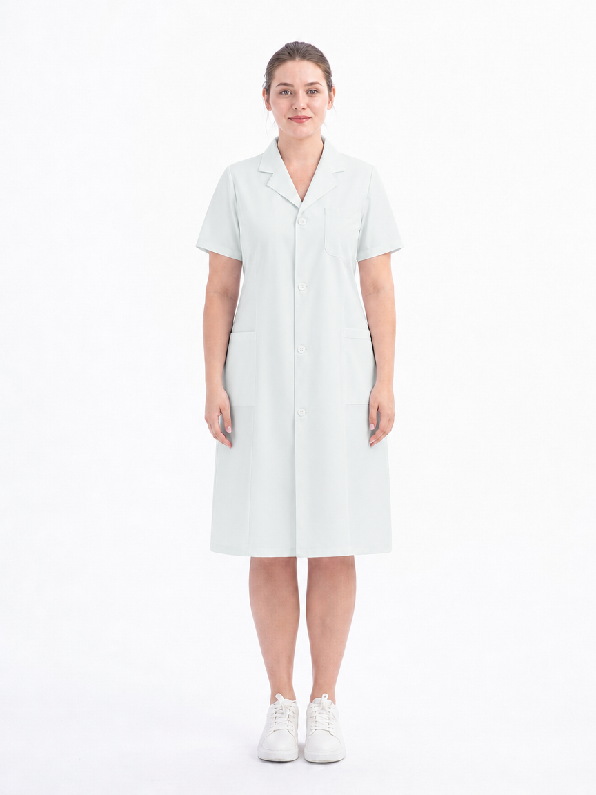 Women's Altair Classic Lab Coat - Aegis Coat White