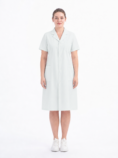 Women's Altair Classic Lab Coat - Aegis Coat White