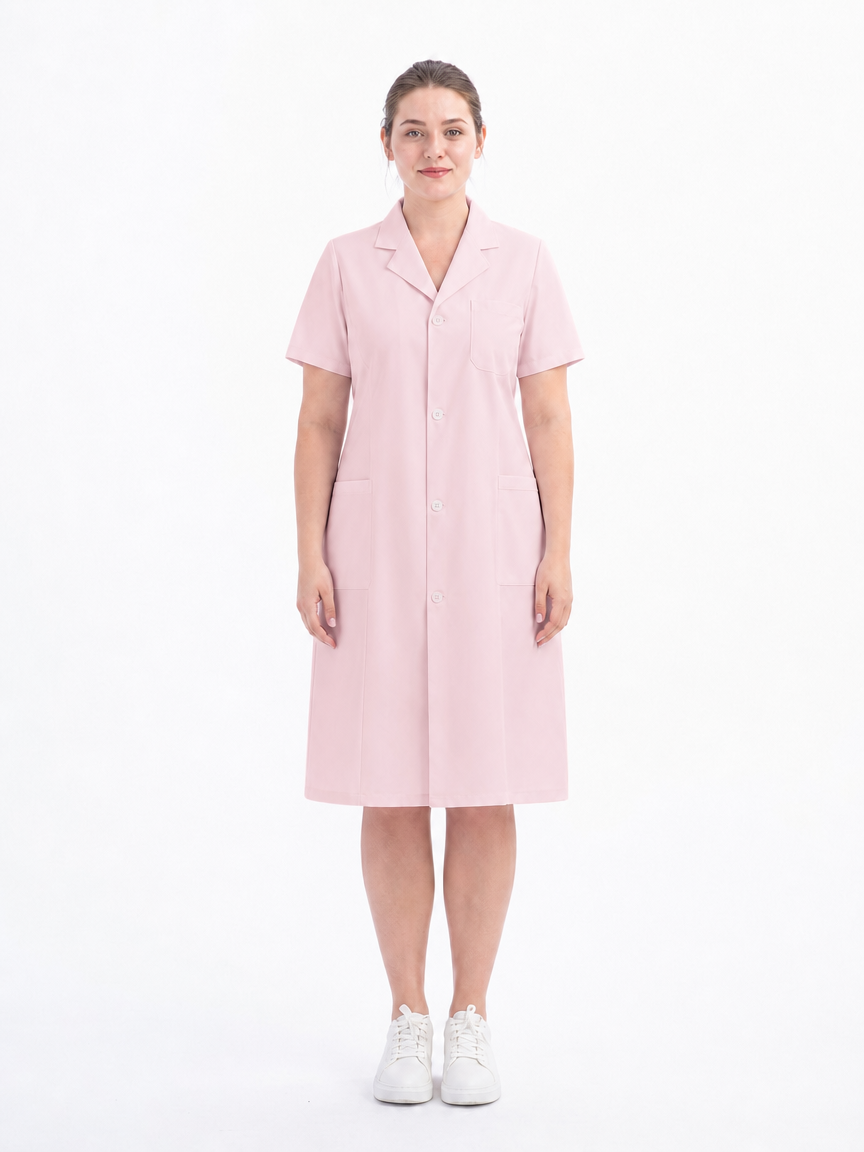 Women's Altair Classic Lab Coat - Aegis Coat Pink