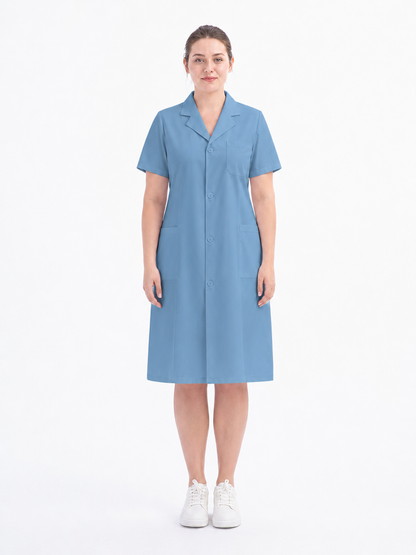 Women's Altair Classic Lab Coat - Vela Dark Blue