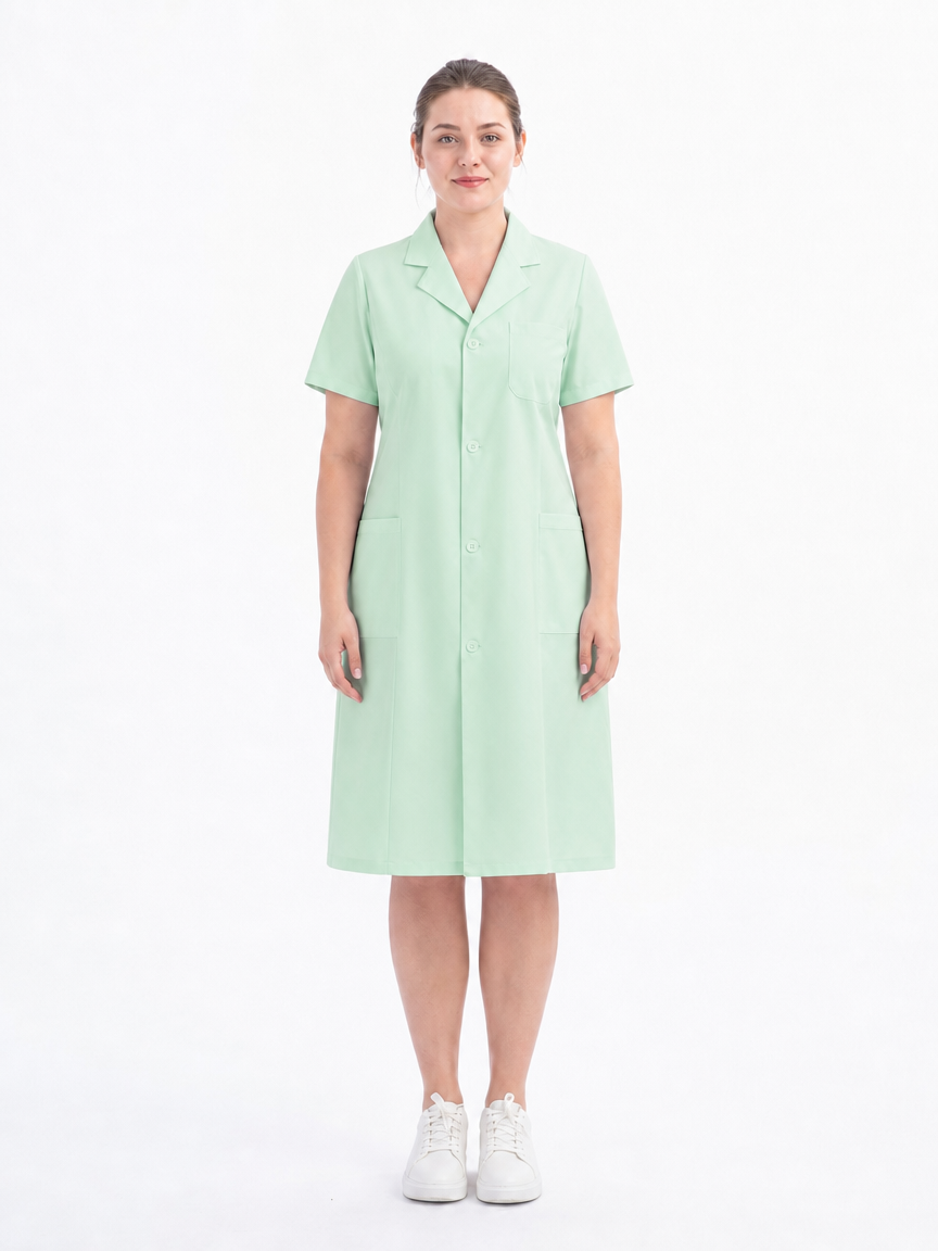 Women's Altair Classic Lab Coat - Vela Emerald Green