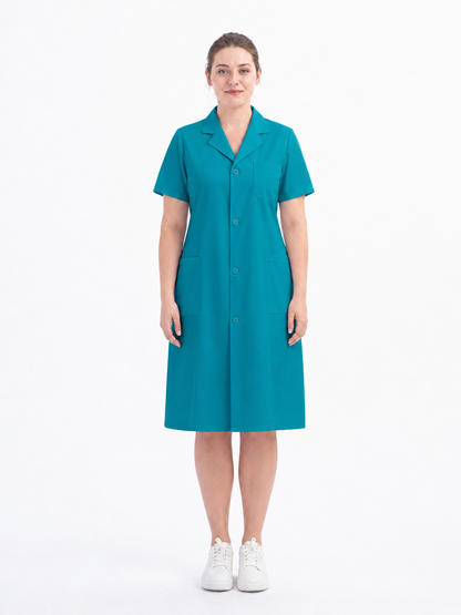 Women's Altair Classic Lab Coat - Targa Lake Blue