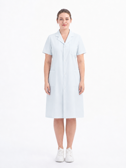 Women's Altair Classic Lab Coat - Mova White