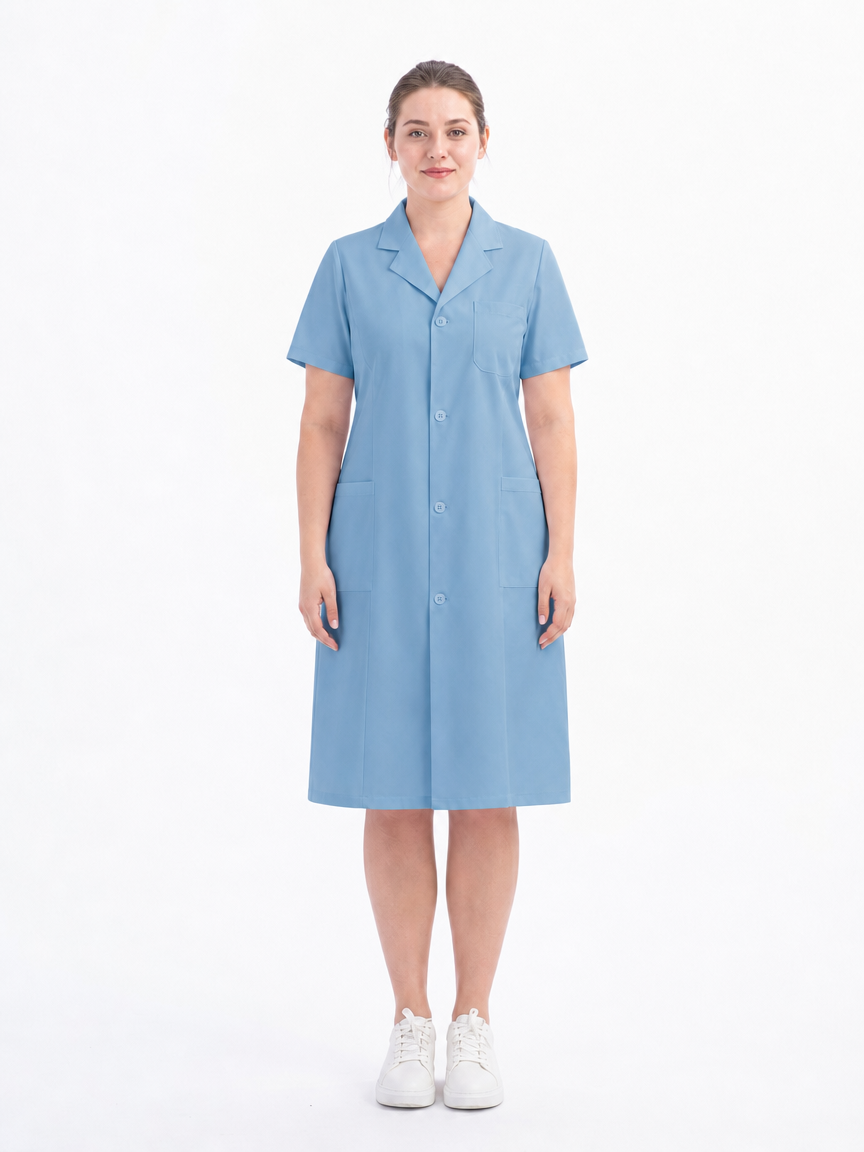 Women's Altair Classic Lab Coat - Mova Dark Blue