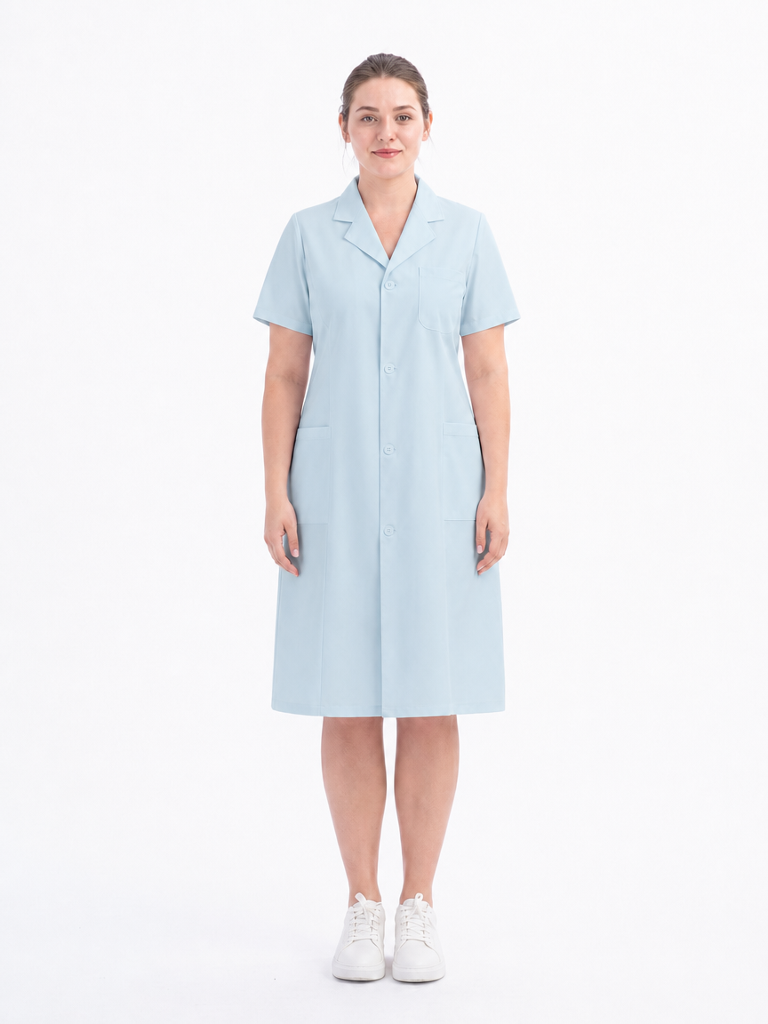 Women's Altair Classic Lab Coat - Silvex Light Blue