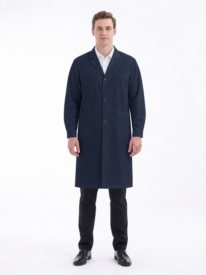 Men's Altair Classic Long Sleeve Lab Coat - Aegis Coat Dark Teal