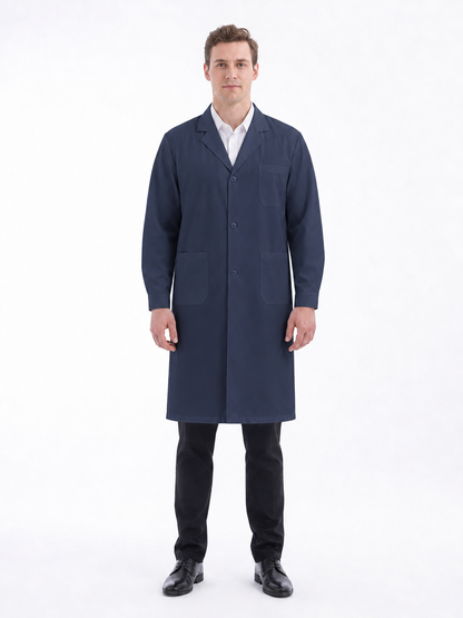Men's Altair Classic Long Sleeve Lab Coat - Targa Dark Teal