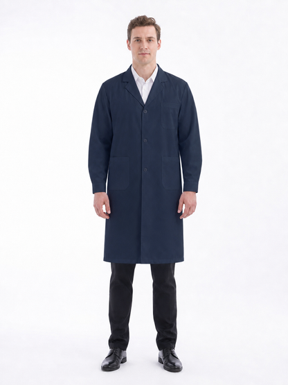 Men's Altair Classic Long Sleeve Lab Coat - Mova Dark Teal