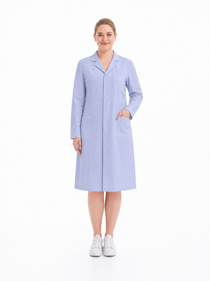 Women's Altair Classic Long Sleeve Lab Coat - Targa Light Purple