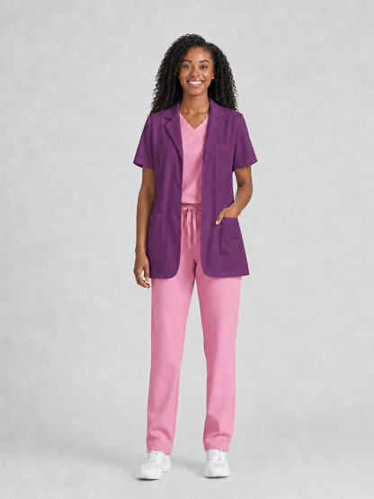 Women's Nuvra Classic Lab Coat - Aegis Coat Grape Purple