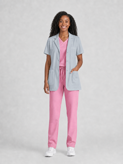 Women's Nuvra Classic Lab Coat - Aegis Coat Light Gray