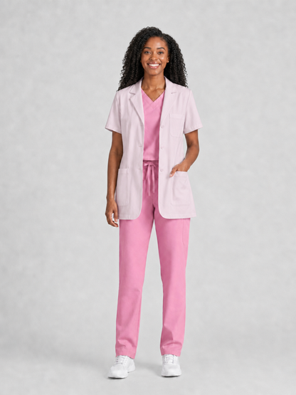 Women's Nuvra Classic Lab Coat - Cotura Pink