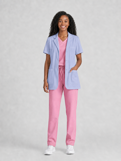 Women's Nuvra Classic Lab Coat - Cotura Light Purplish Blue