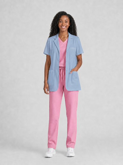 Women's Nuvra Classic Lab Coat - Vela Medium Blue