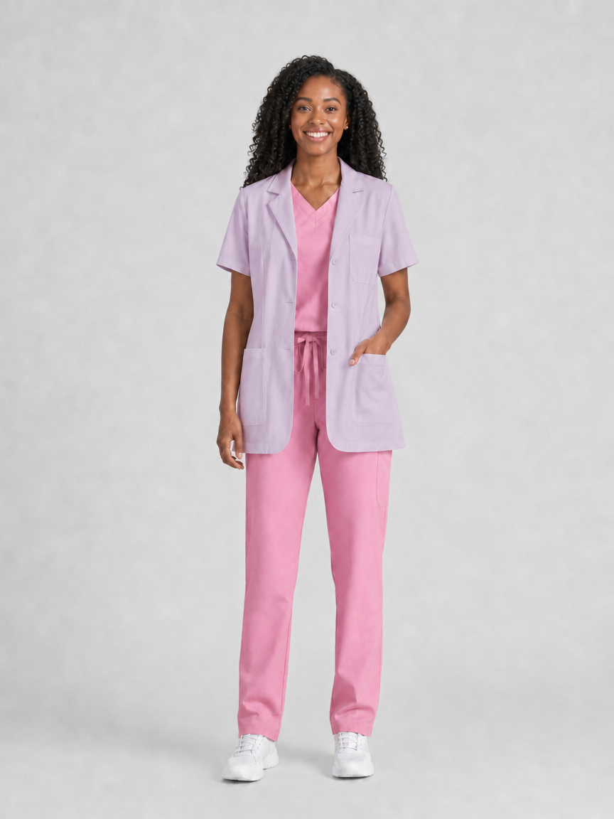 Women's Nuvra Classic Lab Coat - Vela Mauve