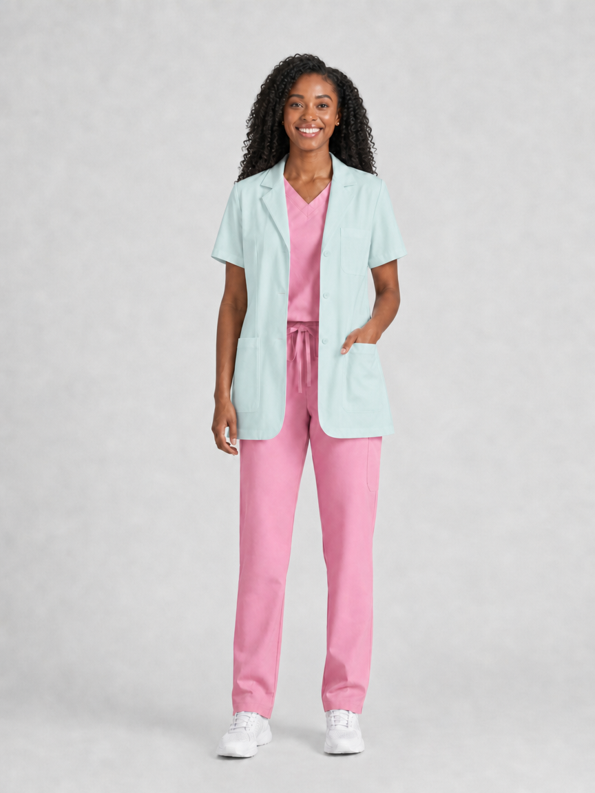 Women's Nuvra Classic Lab Coat - Aegis Coat Light Green