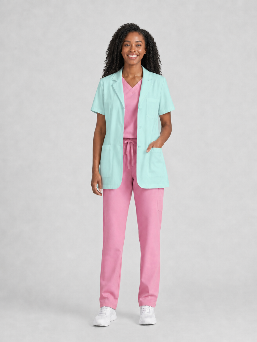 Women's Nuvra Classic Lab Coat - Targa Light Green