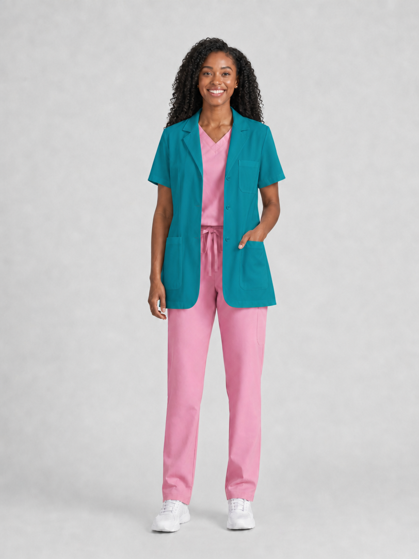 Women's Nuvra Classic Lab Coat - Targa Lake Blue