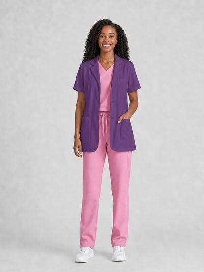 Women's Nuvra Classic Lab Coat - Targa Purple