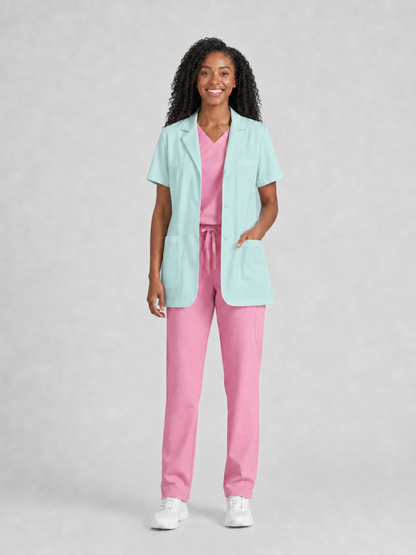 Women's Nuvra Classic Lab Coat - Aegis Coat Aqua Green
