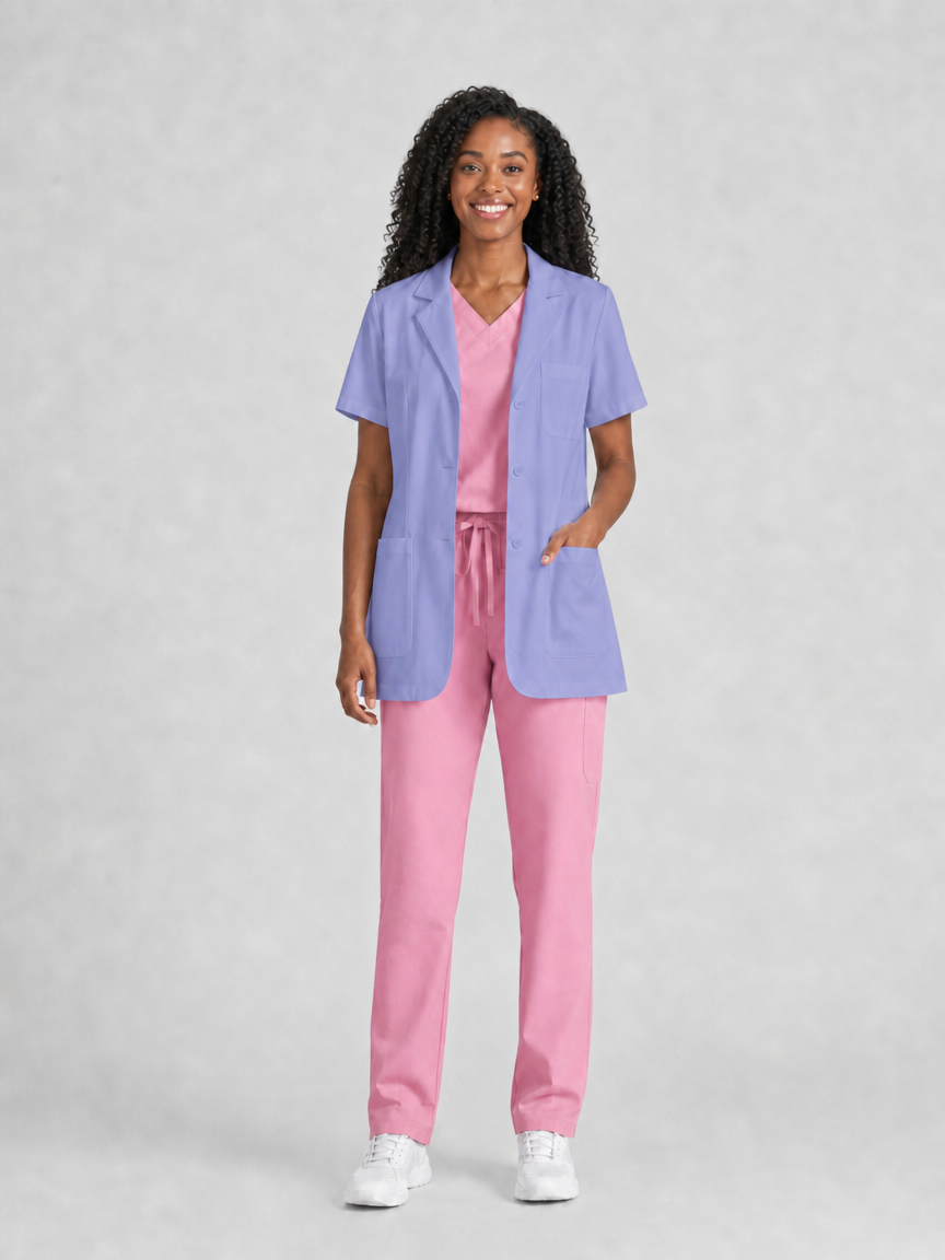 Women's Nuvra Classic Lab Coat - Targa Lilac