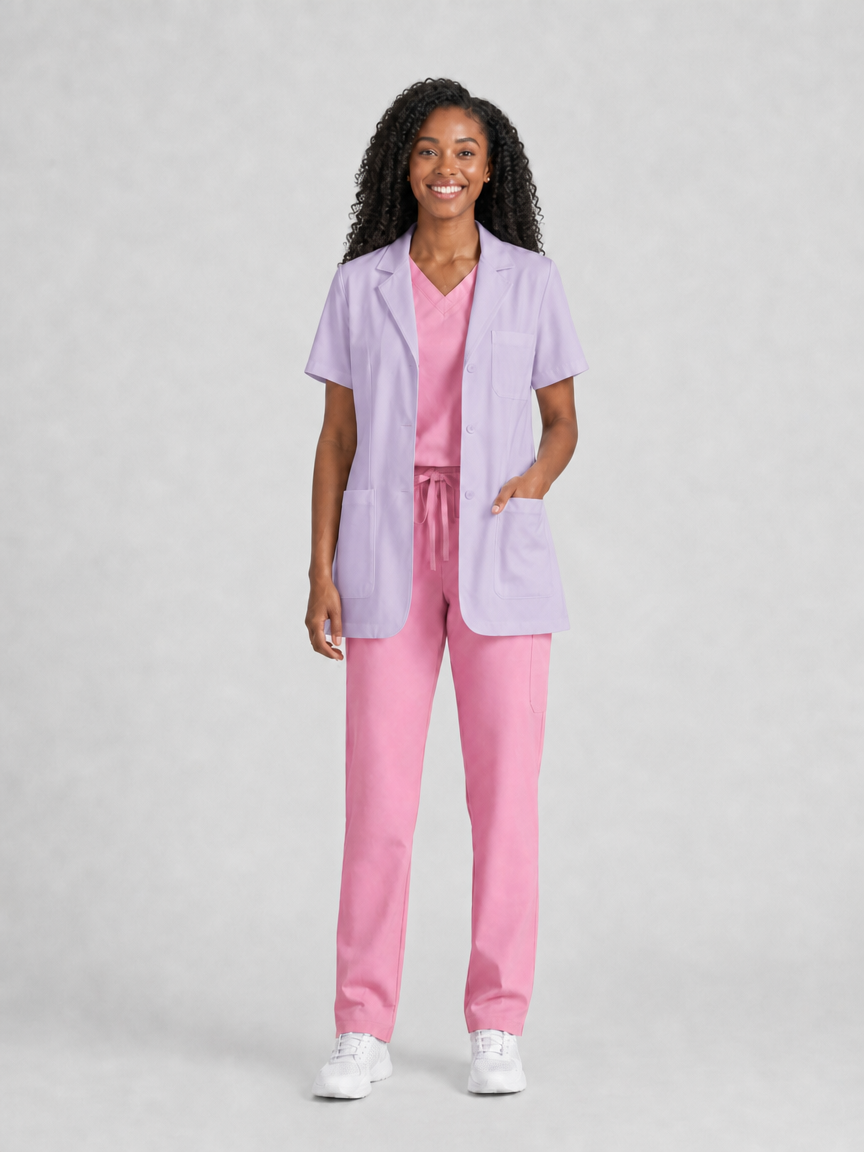 Women's Nuvra Classic Lab Coat - Mova Light Purple