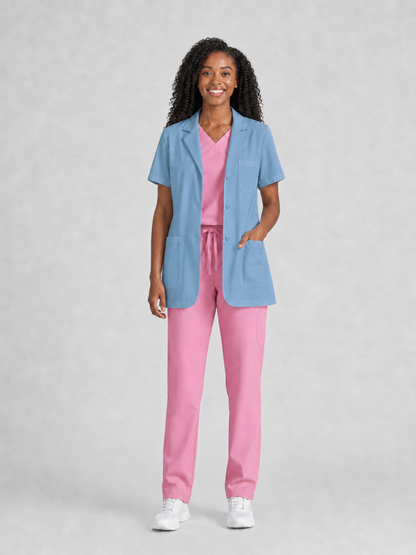 Women's Nuvra Classic Lab Coat - Mova Dark Blue
