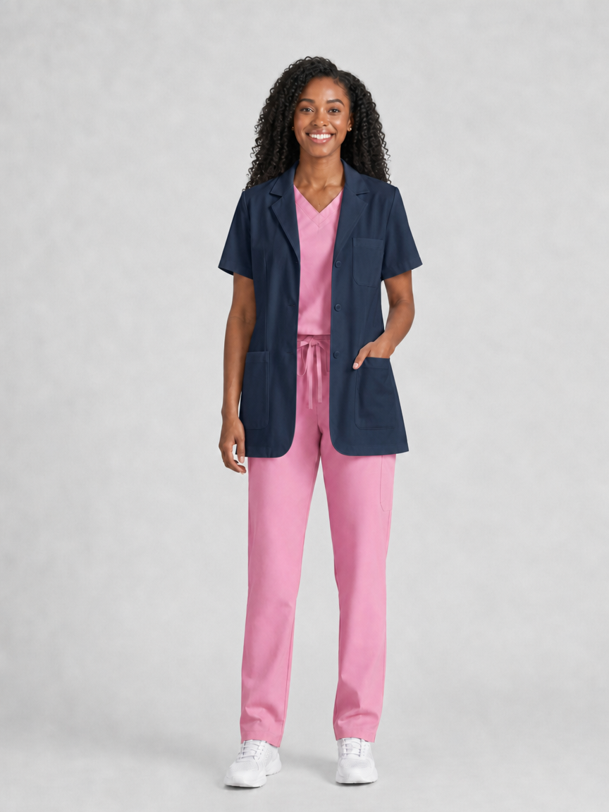 Women's Nuvra Classic Lab Coat - Mova Dark Teal