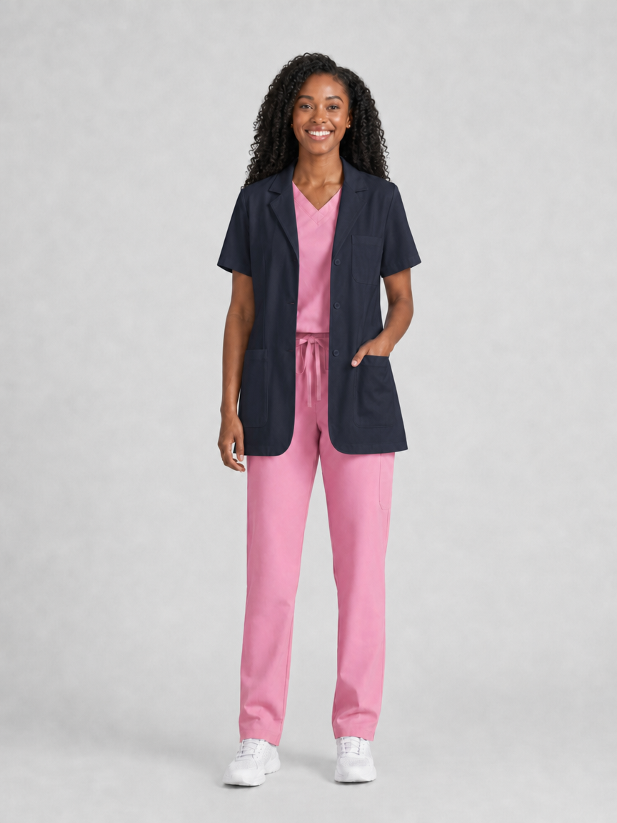 Women's Nuvra Classic Lab Coat - Silvex Dark Teal