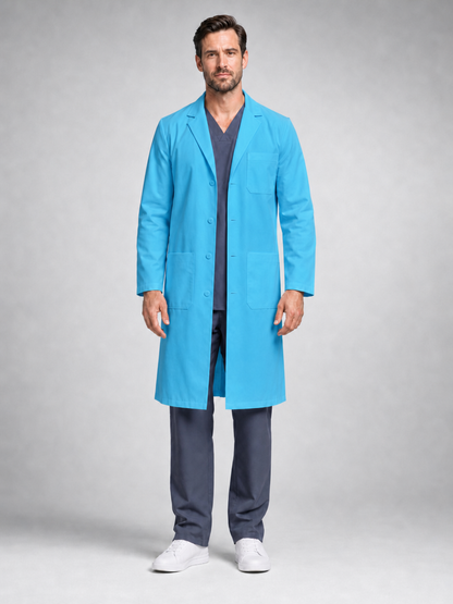 Men's Caelric Structured Lab Coat - Aegis Coat Sky Blue