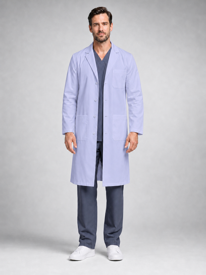 Men's Caelric Structured Lab Coat - Aegis Coat Light Purple