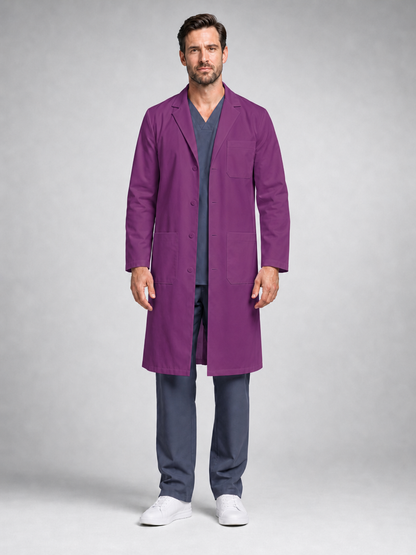 Men's Caelric Structured Lab Coat - Aegis Coat Grape Purple