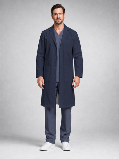 Men's Caelric Structured Lab Coat - Aegis Coat Dark Teal