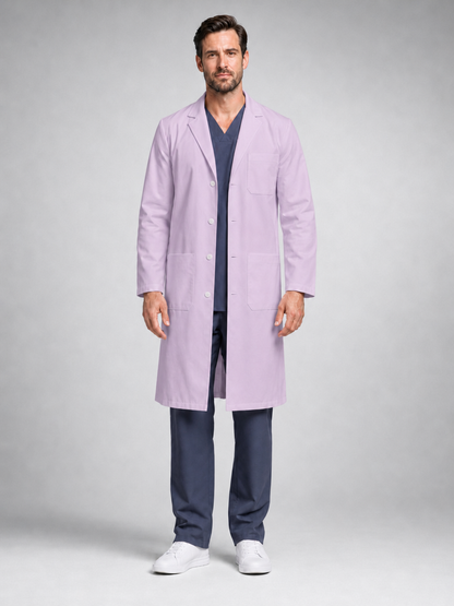 Men's Caelric Structured Lab Coat - Vela Mauve