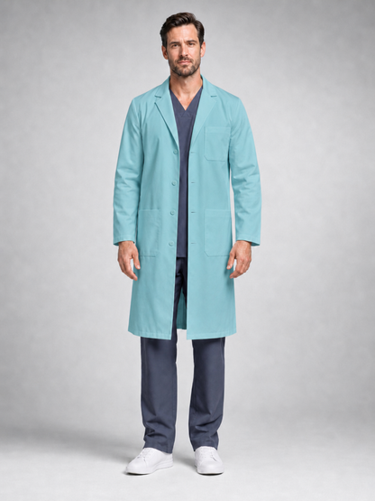 Men's Caelric Structured Lab Coat - Vela Vivid Green