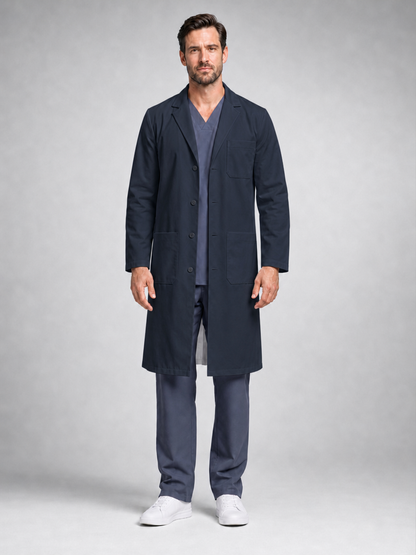 Men's Caelric Structured Lab Coat - Vela Dark Teal