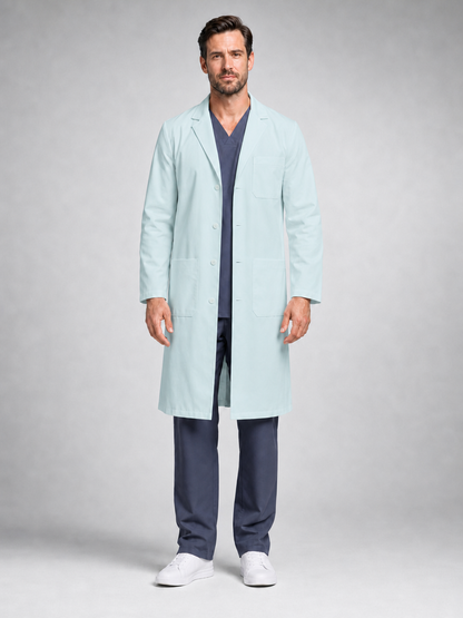 Men's Caelric Structured Lab Coat - Aegis Coat Light Green