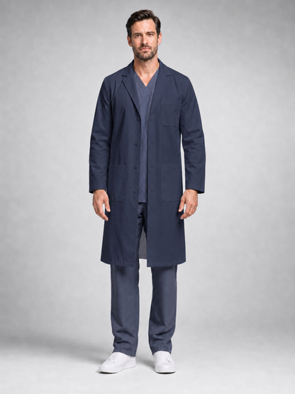 Men's Caelric Structured Lab Coat - Targa Dark Teal