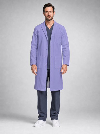 Men's Caelric Structured Lab Coat - Targa Lilac