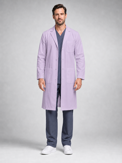 Men's Caelric Structured Lab Coat - Mova Light Purple