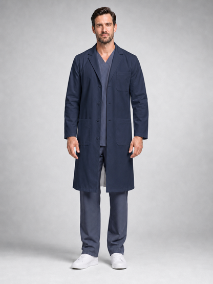 Men's Caelric Structured Lab Coat - Mova Dark Teal